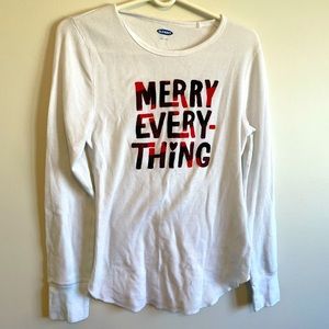 Old Navy XMas top